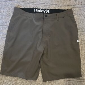 Hurley Men's Gray Athletic Shorts